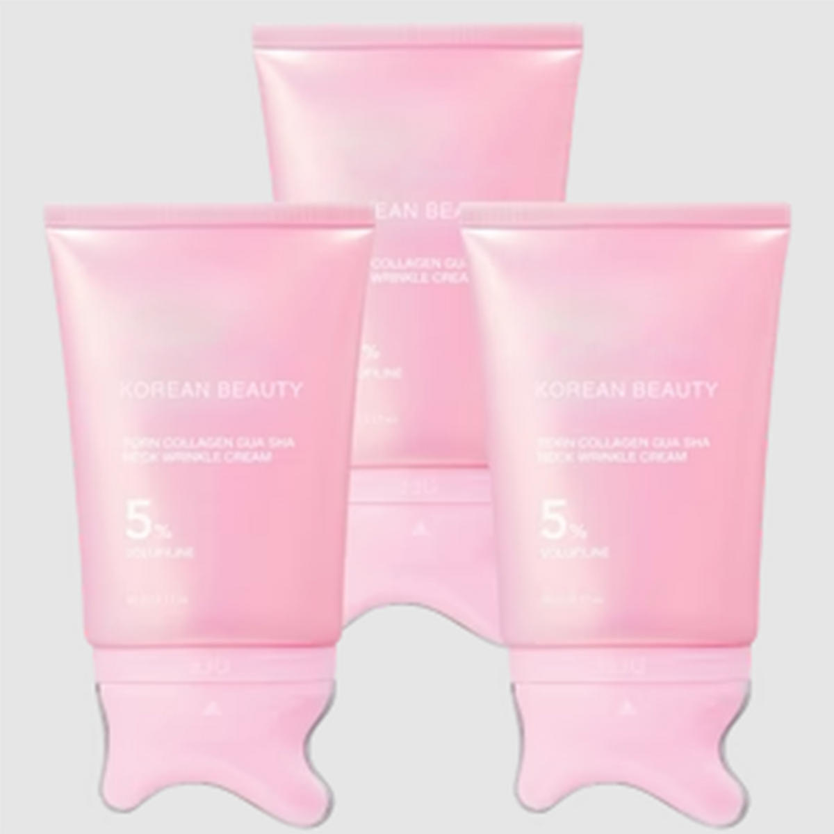 ✨ 5-Min Neck Lift Cream – PDRN Collagen Gua Sha, Firms Turkey Neck & Jawline