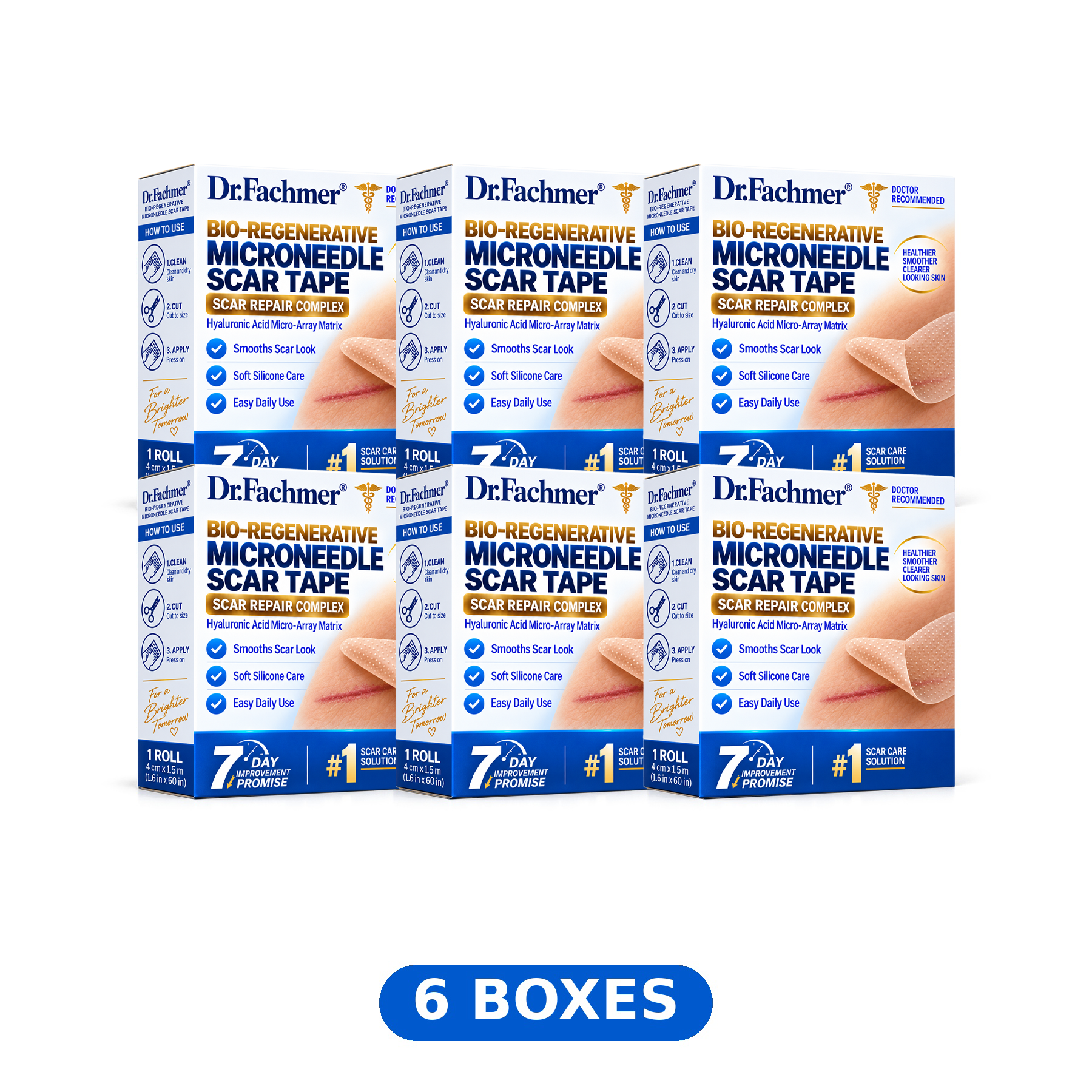 6 BOXES 🛡️ Rebuild: Long-Term & Stubborn Scar Care
