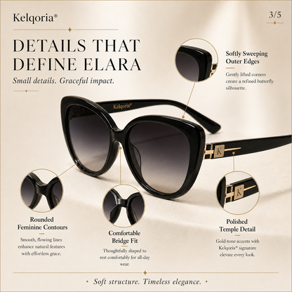 Kelqoria® ELARA Elegant Butterfly Sunglasses