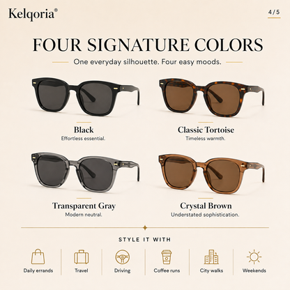Kelqoria® MARAIS Classic Everyday Sunglasses