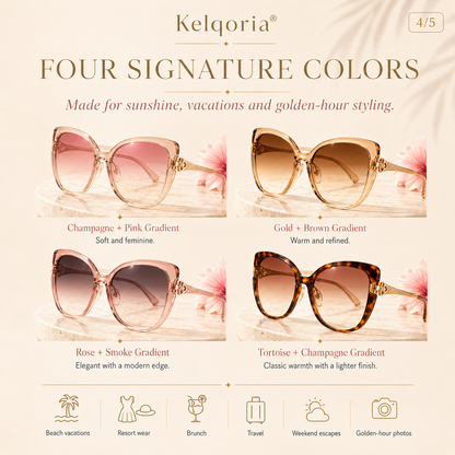 Kelqoria® LUMÉA Gradient Fashion Sunglasses